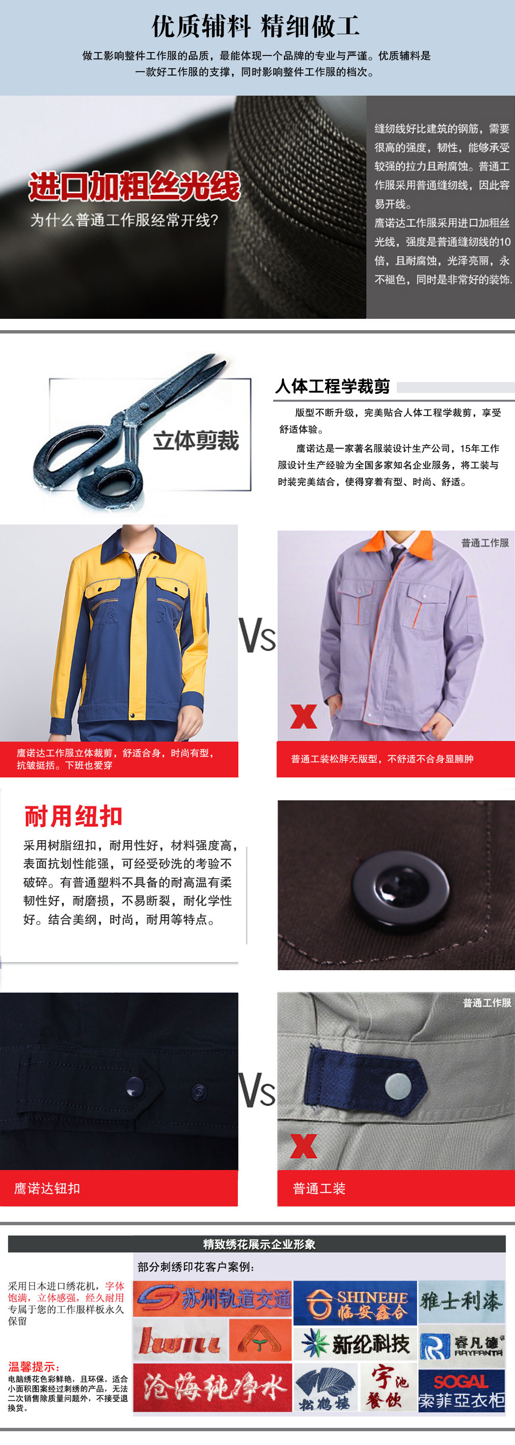 高档工作服款式图片